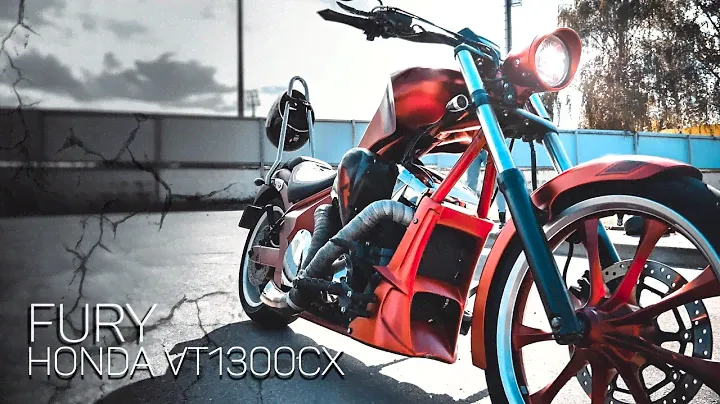 Кастомный чоппер Honda VT 1300CX Fury