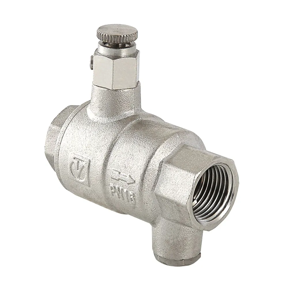 Обратный клапан с дренажем и воздухоотводчиком 1" Valtec VT.171.N.06-0